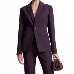 A.L.C. Ezra Jacket in Plum Size 12 NWT